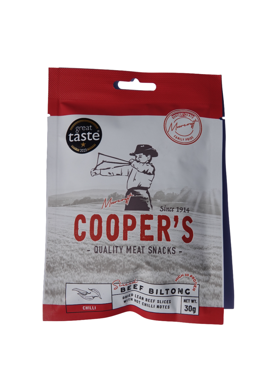 3-Pack Cooper’s Chilli Biltong (30g)