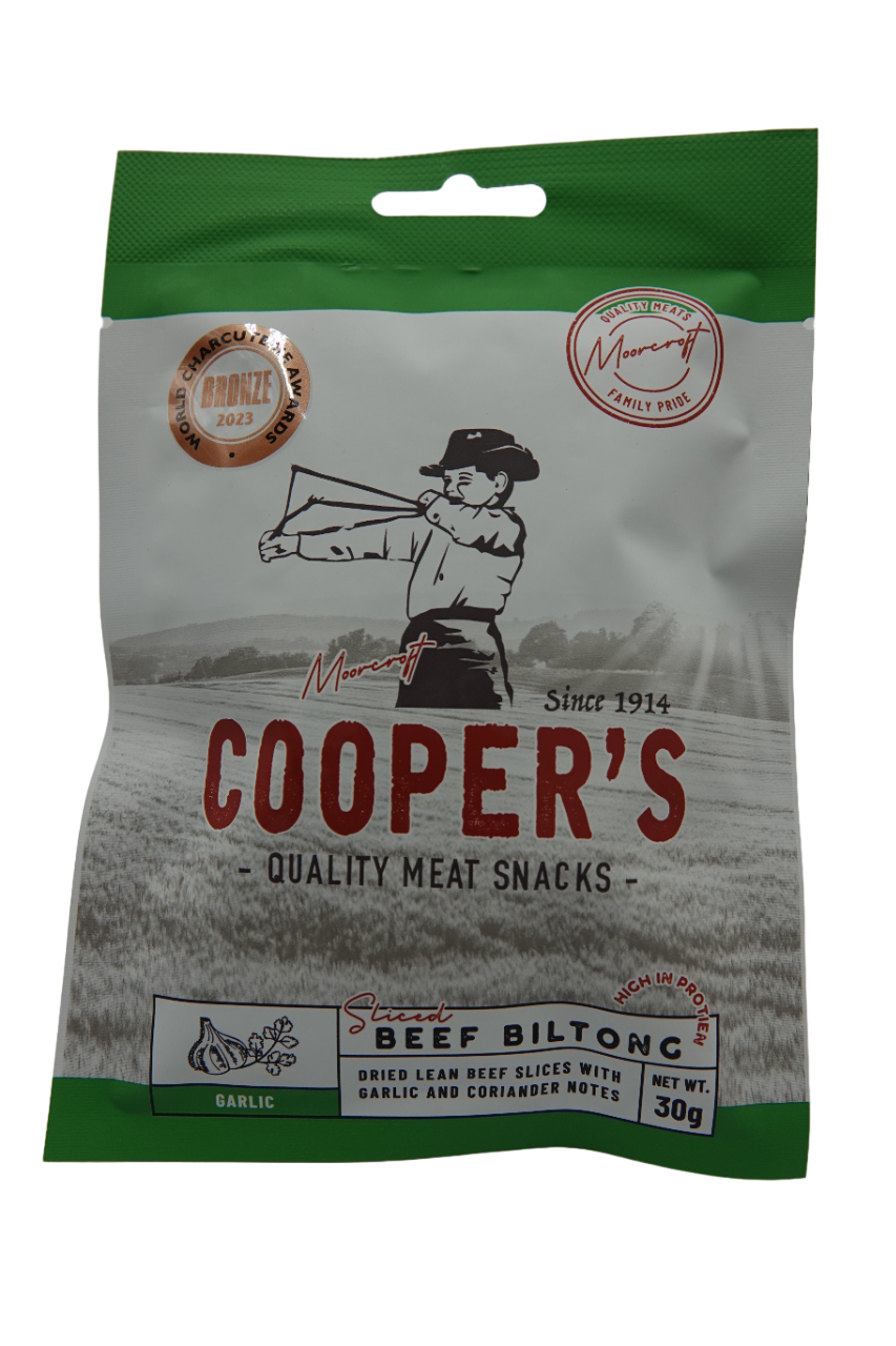 Cooper's Garlic Biltong (30g)