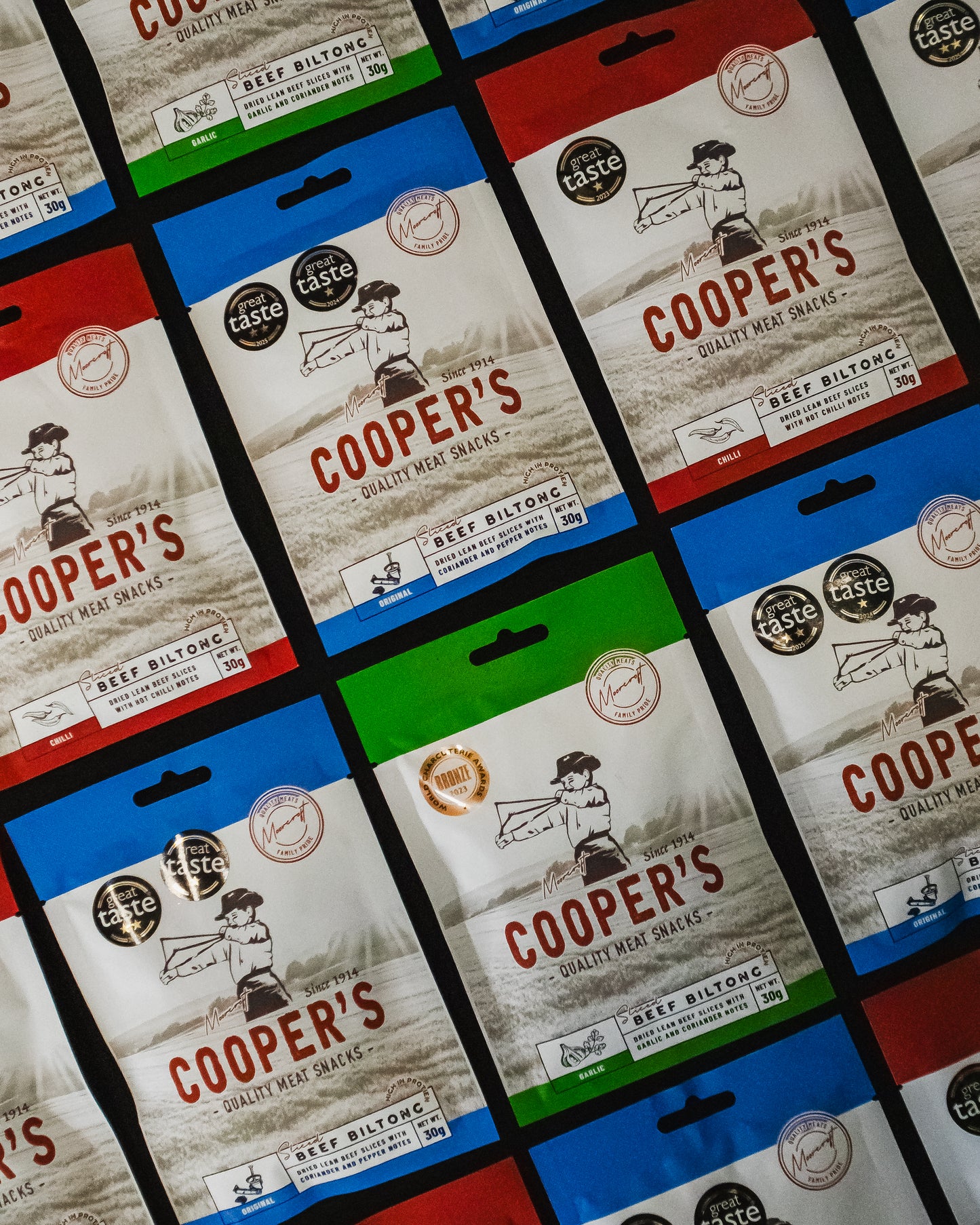 Cooper's Biltong 3-pack