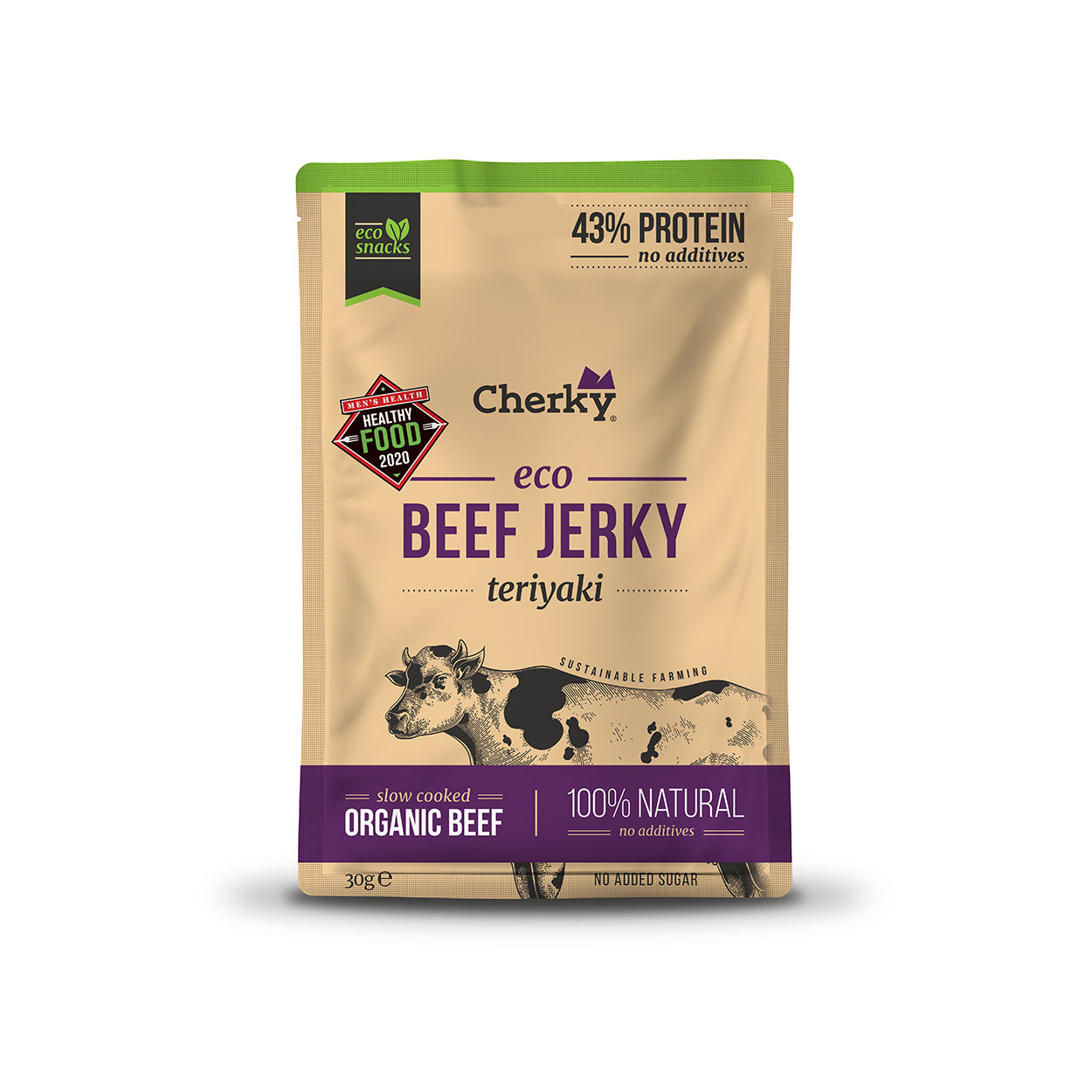 Cherky ECO Beef Jerky Teriyaki 30g