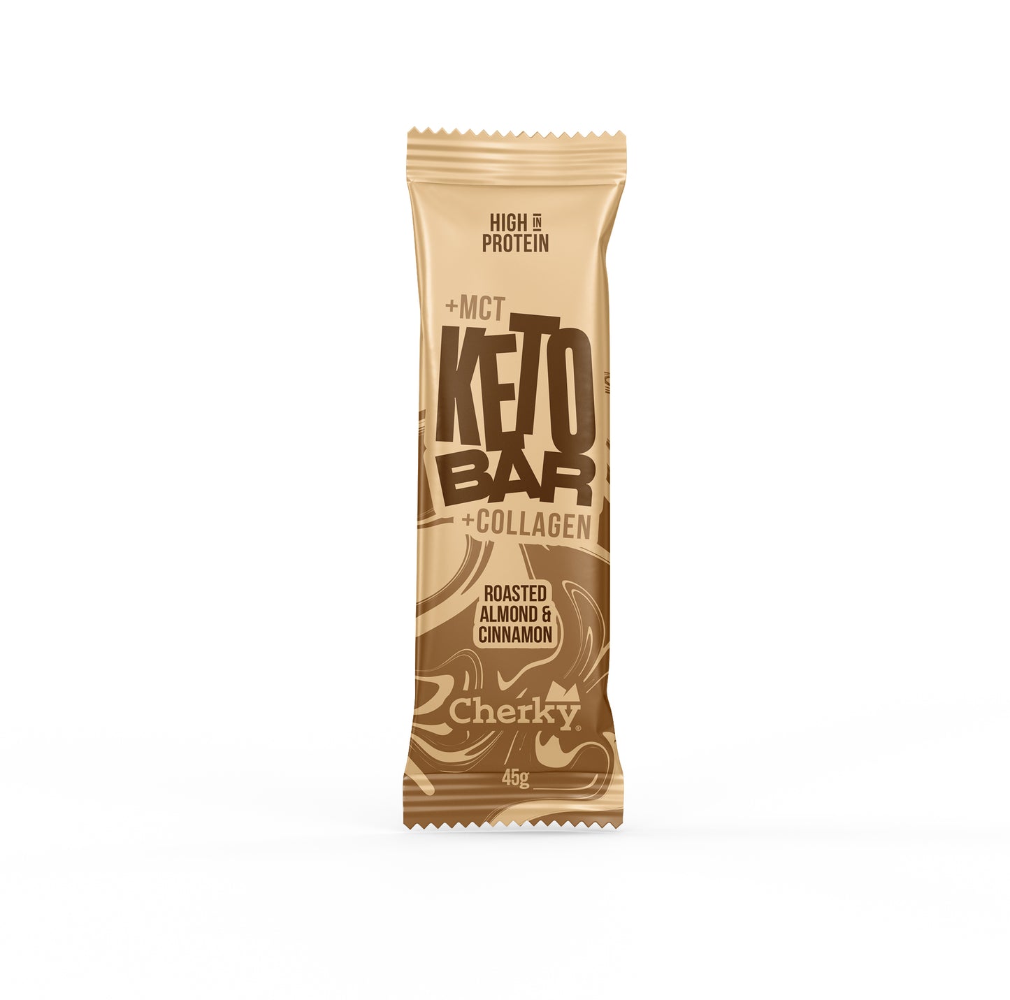 Cherky Keto Bars Roasted Almond and Cinnamon